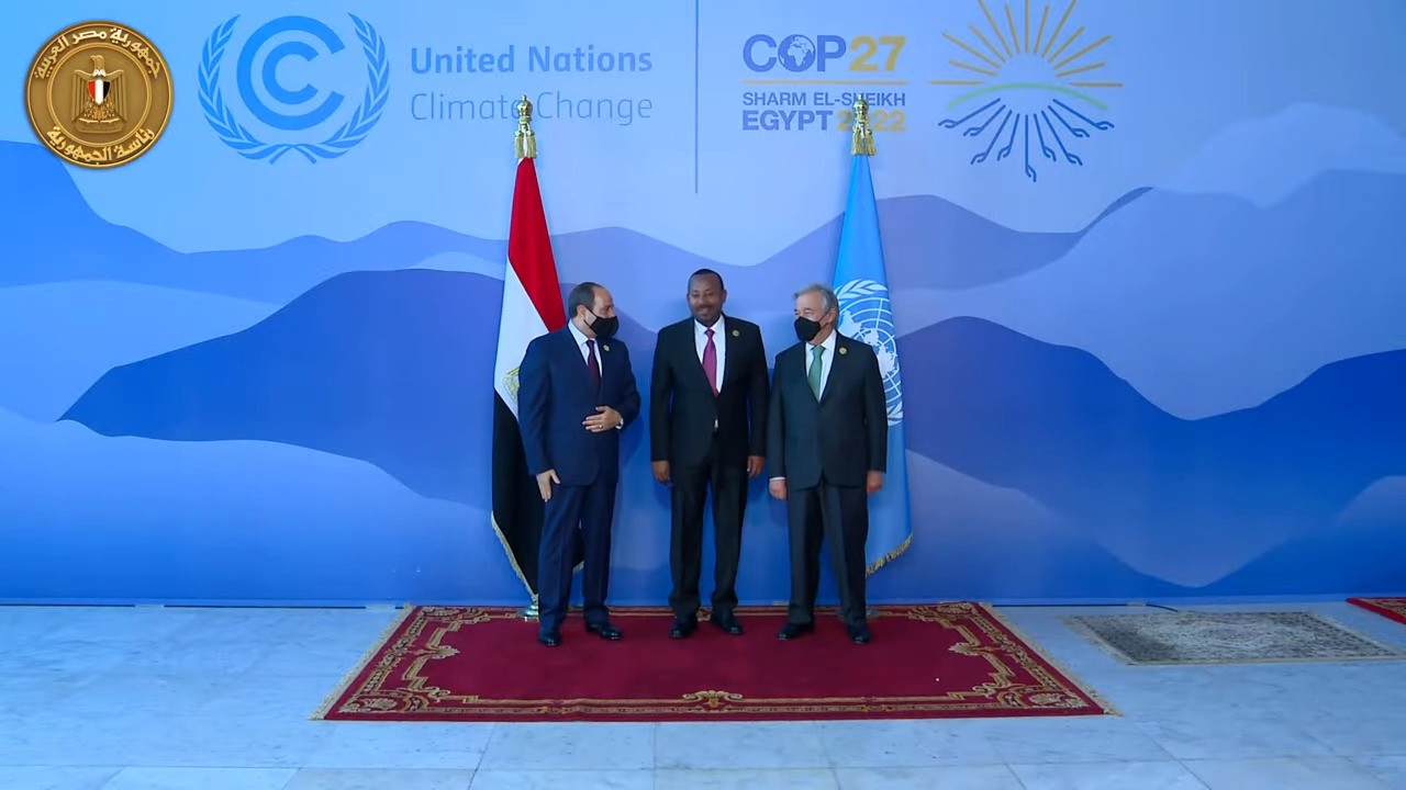 زعماء يصلون الى COP27