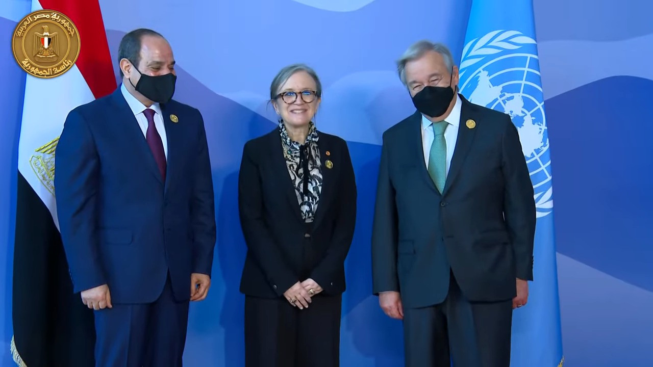 زعماء يصلون الى COP27