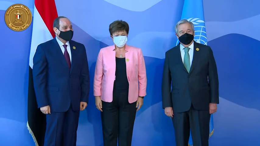 زعماء يصلون الى COP27