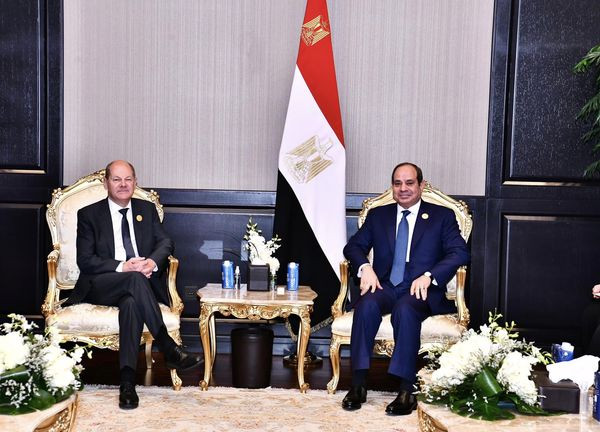 السيسي وشولتز2