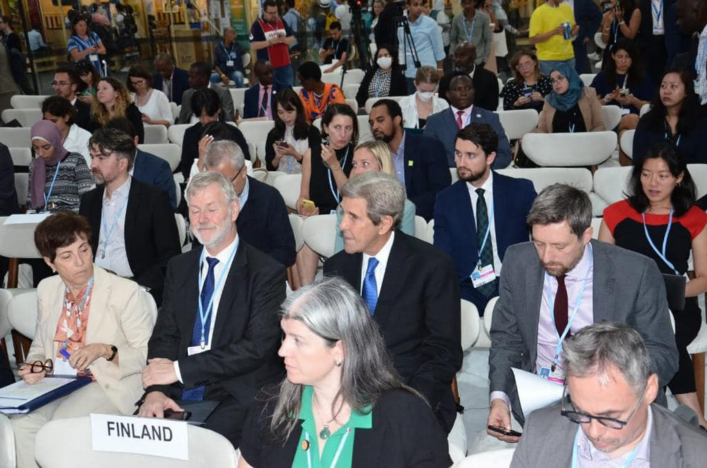 شكري وجون كيري يشاركان في فعالية 