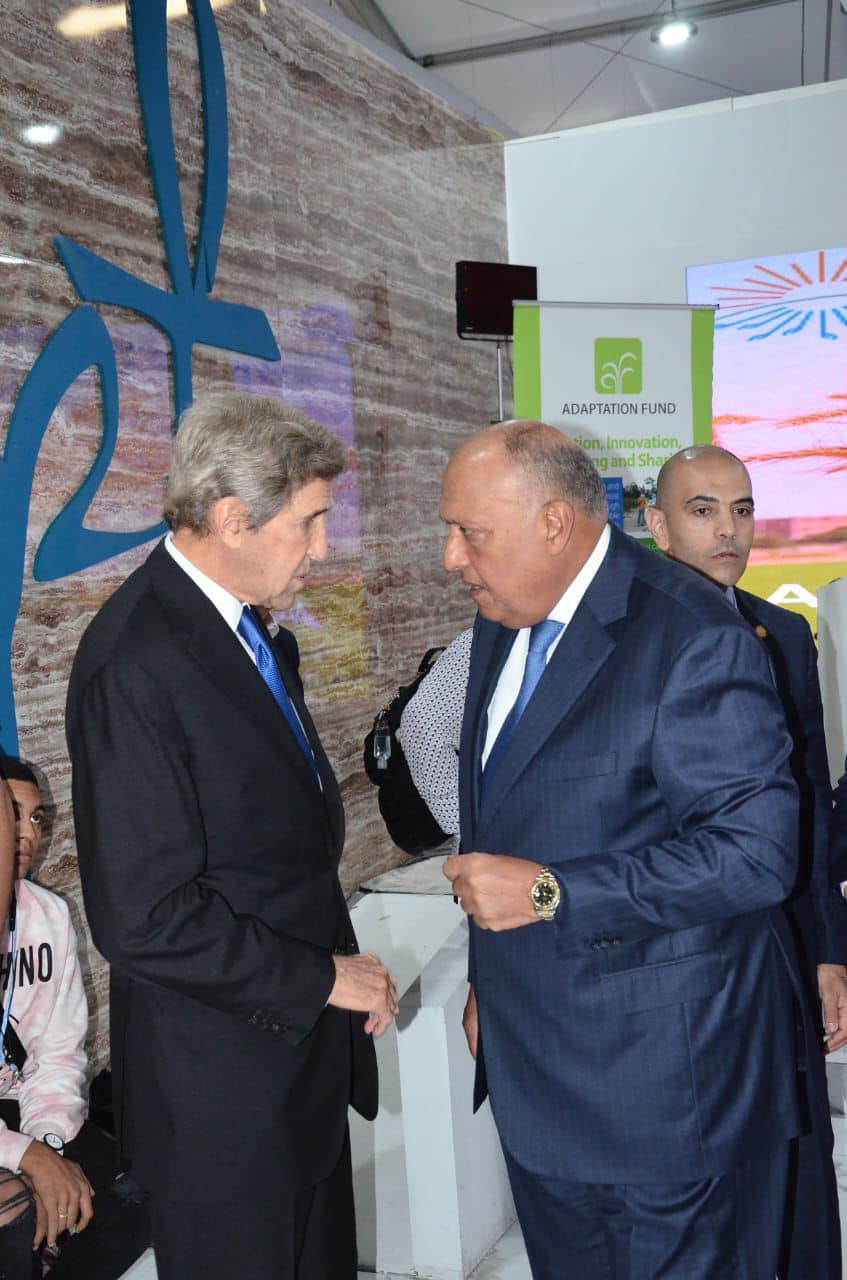 شكري وجون كيري يشاركان في فعالية 