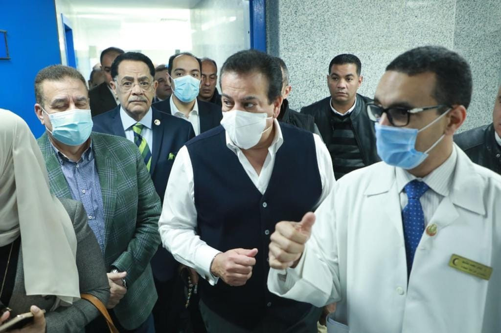 وزير الصحة فى المنوفية