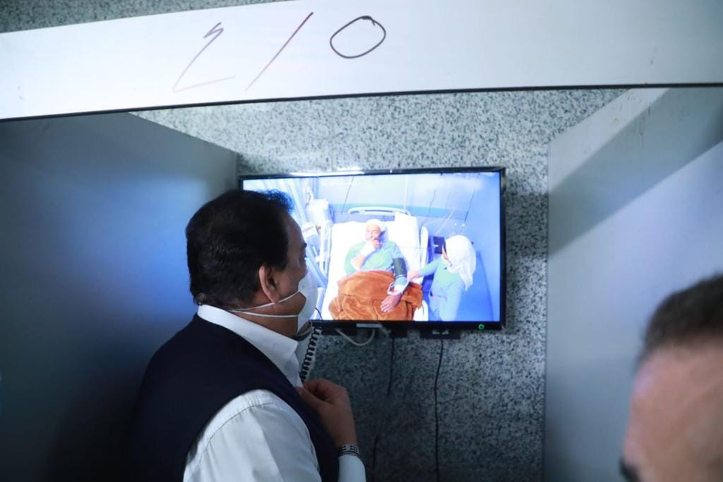 وزير الصحة فى المنوفية