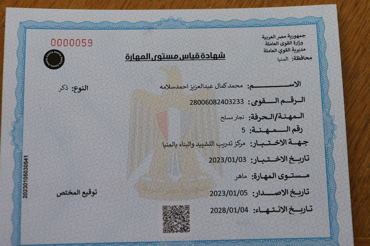 وزير القوى العاملة