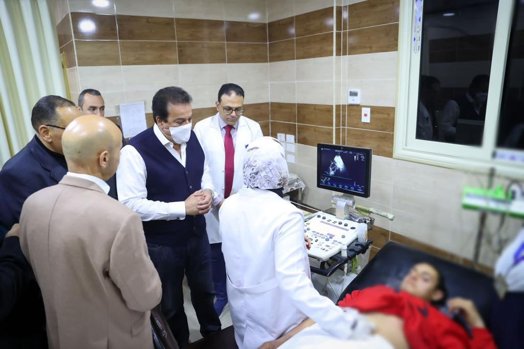 وزير الصحة بالشرقية