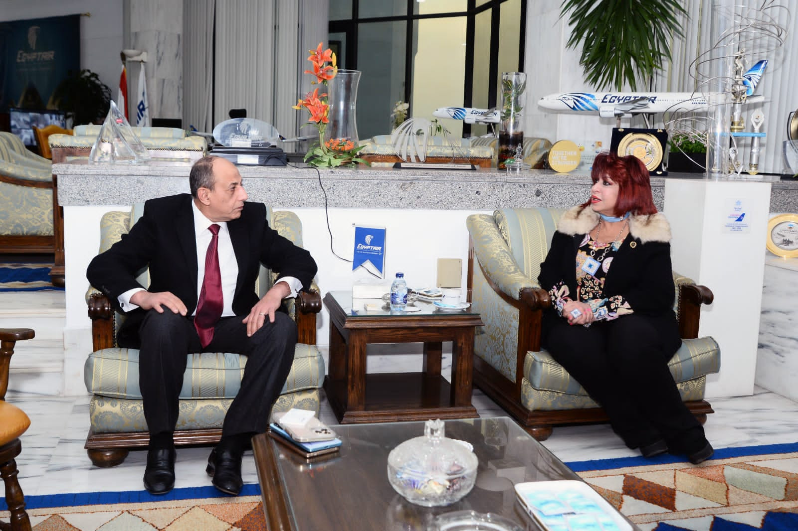 مصر للطيران واتحاد المستثمرات العرب