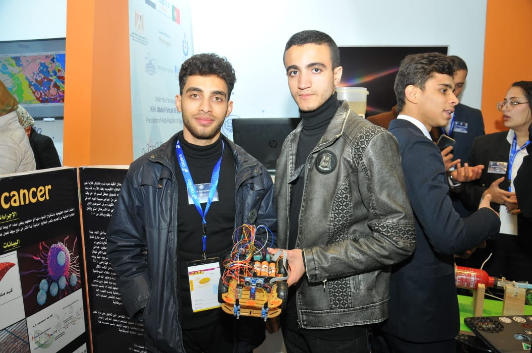 جامعة الفيوم معرض الابتكار