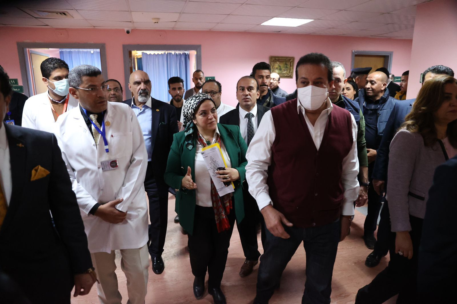 وزير الصحة بدمياط