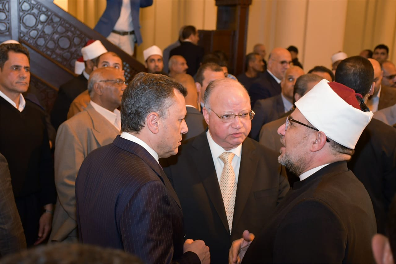 وزيرا الأوقاف والسياحة