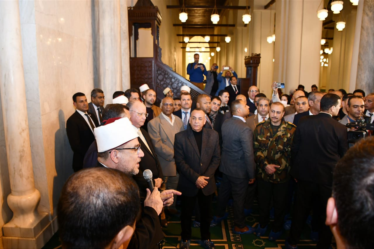 وزيرا الأوقاف والسياحة