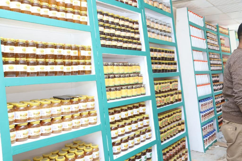 الزهور والسلع الغذائية