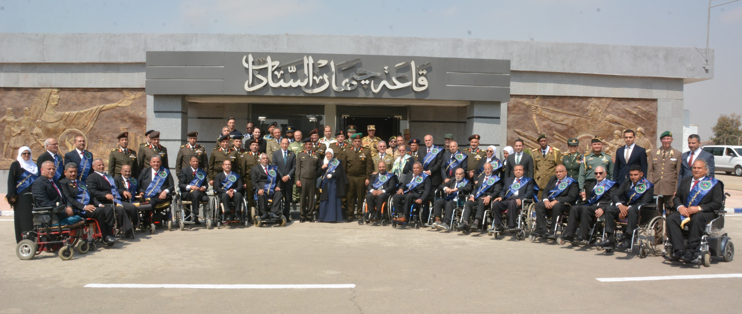 معرض لإبداعات المحاربين القدماء