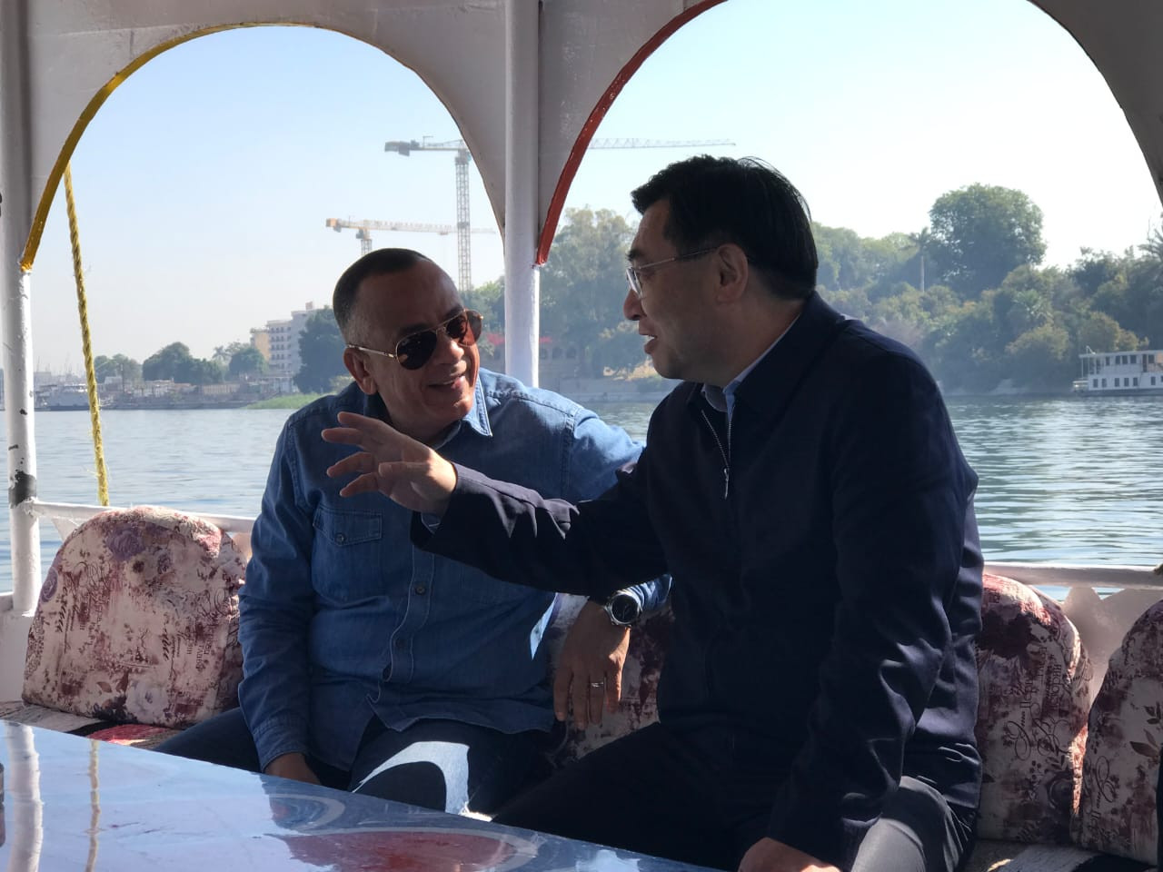 وزير الثقافة والسياحة الصيني يزور عددا من المواقع الأثرية