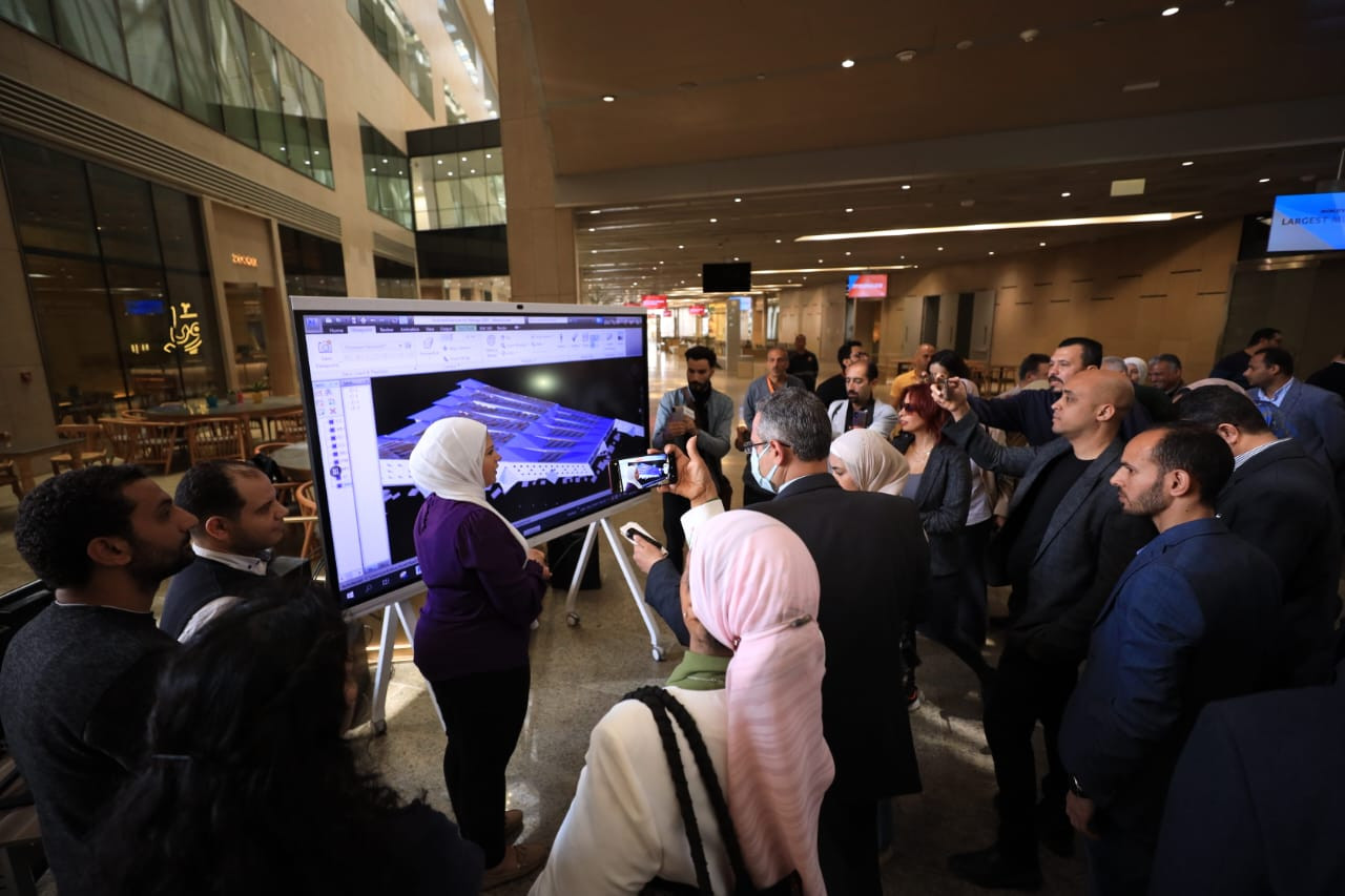 وزير السياحة بالمتحف المصري الكبير