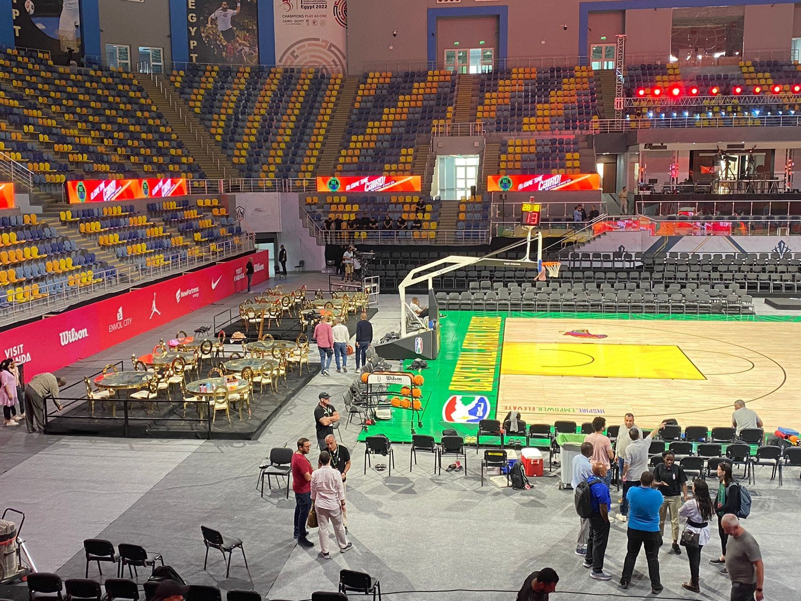 مصر تستضيف بطولة إفريقيا لكرة السلة