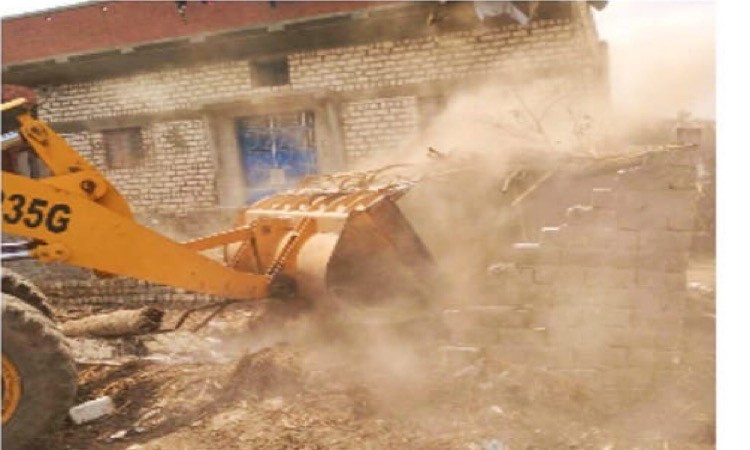 إزالة التعديات بالمنيا