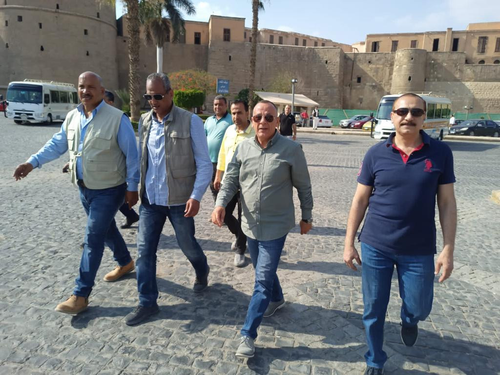 وزيري يتفقد مشروعات الترميم