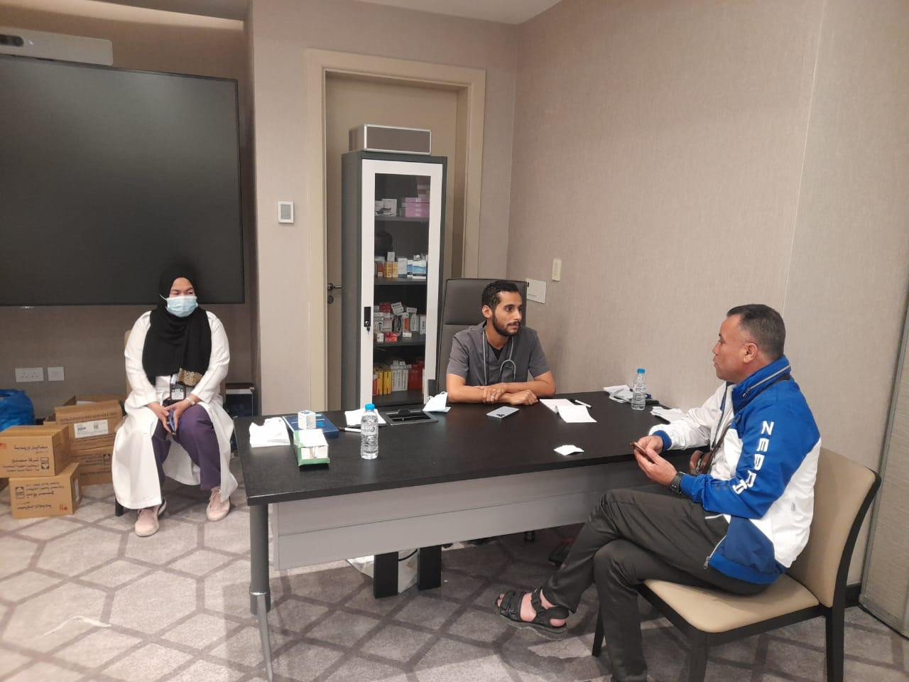 عيادات لضيوف الرحمن