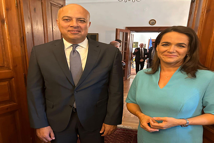 رئيسة المجر