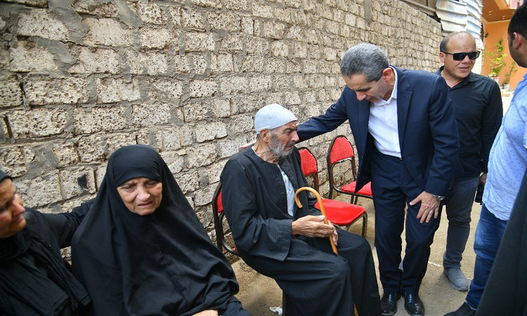 صلاة الجنازة على الشهيد معاون شرطة محمد صلاح شامة