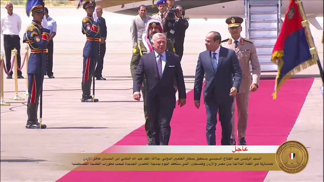 السيسي والملك عبدالله