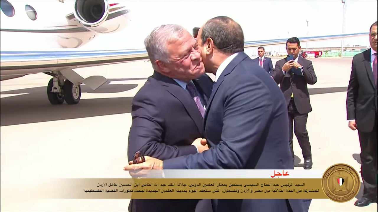 السيسي والملك عبدالله