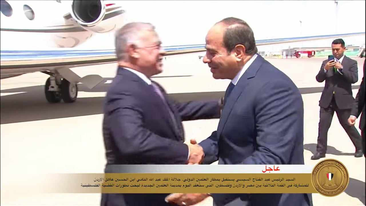 السيسي والملك عبدالله