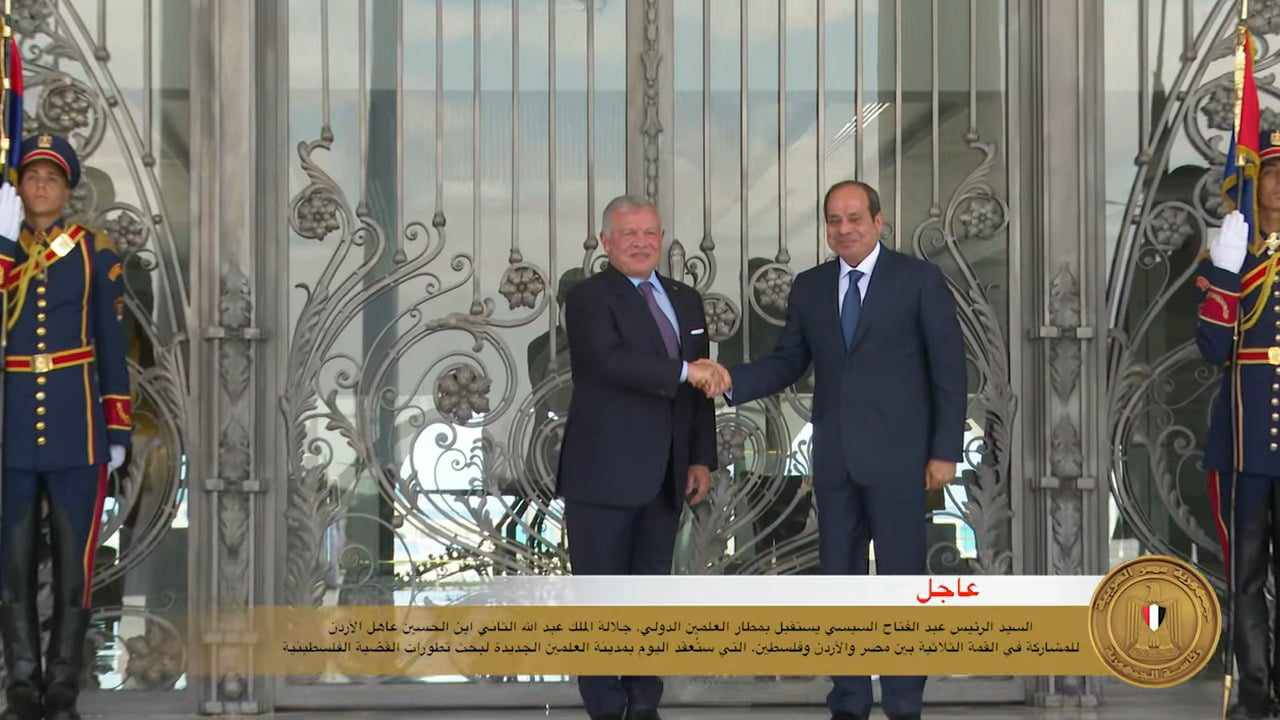 السيسي والملك عبدالله