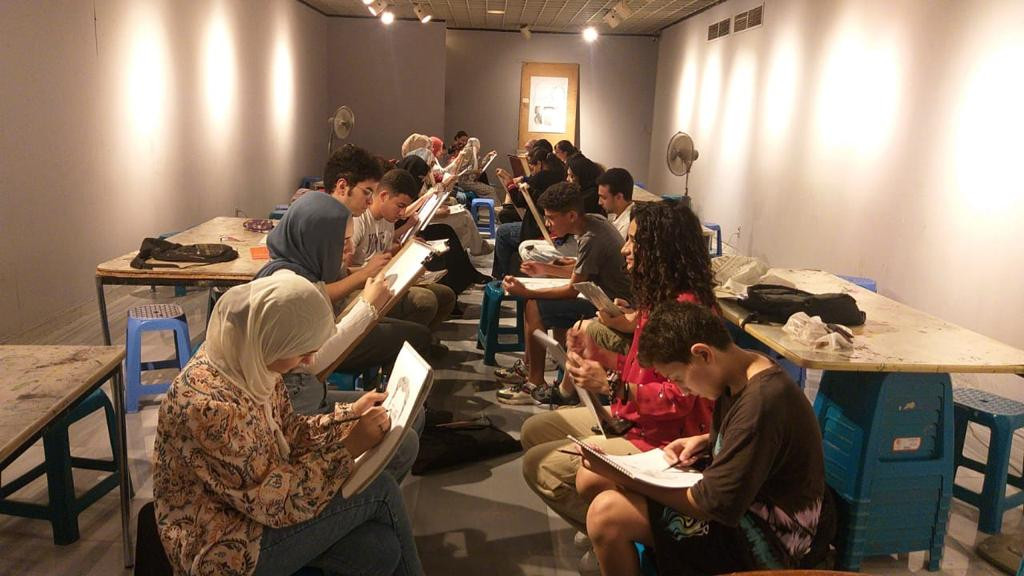 المواهب التشكيلية