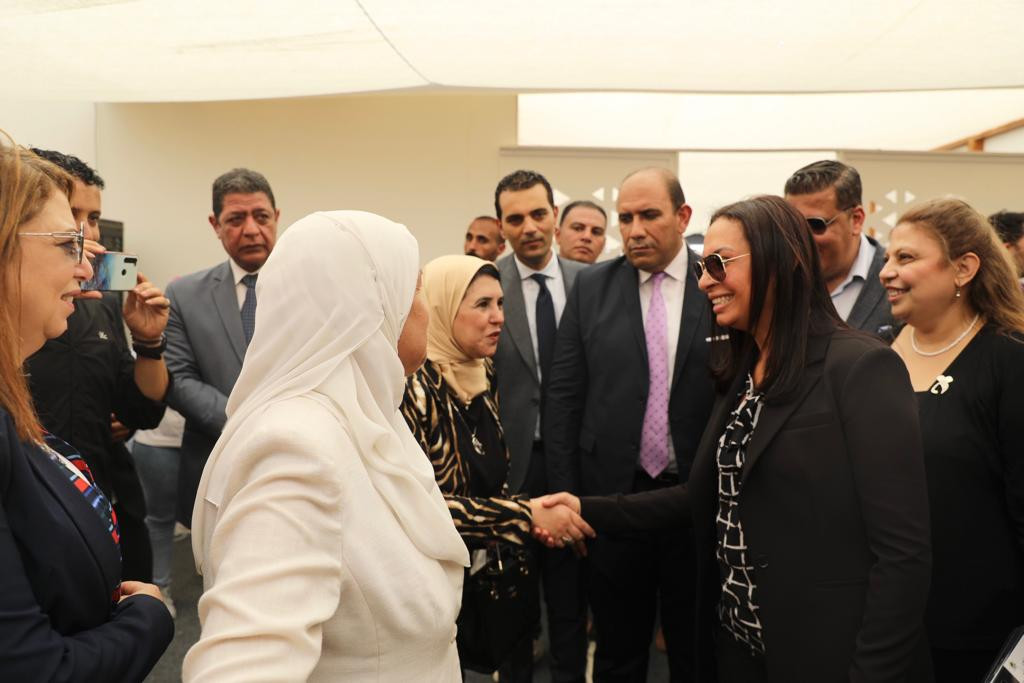مايا مرسي تتفقد أنشطة وفعاليات في البحيرة