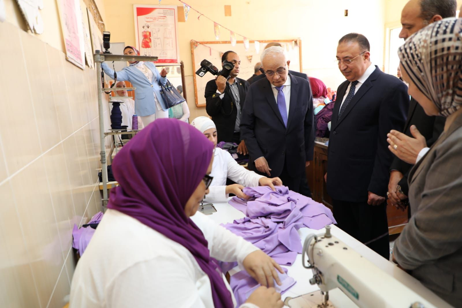 وزير التعليو ومحافظ الاسكندرية