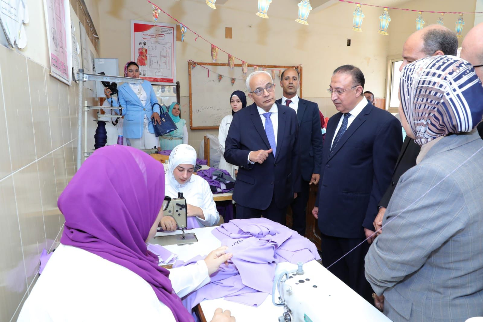 وزير التعليو ومحافظ الاسكندرية