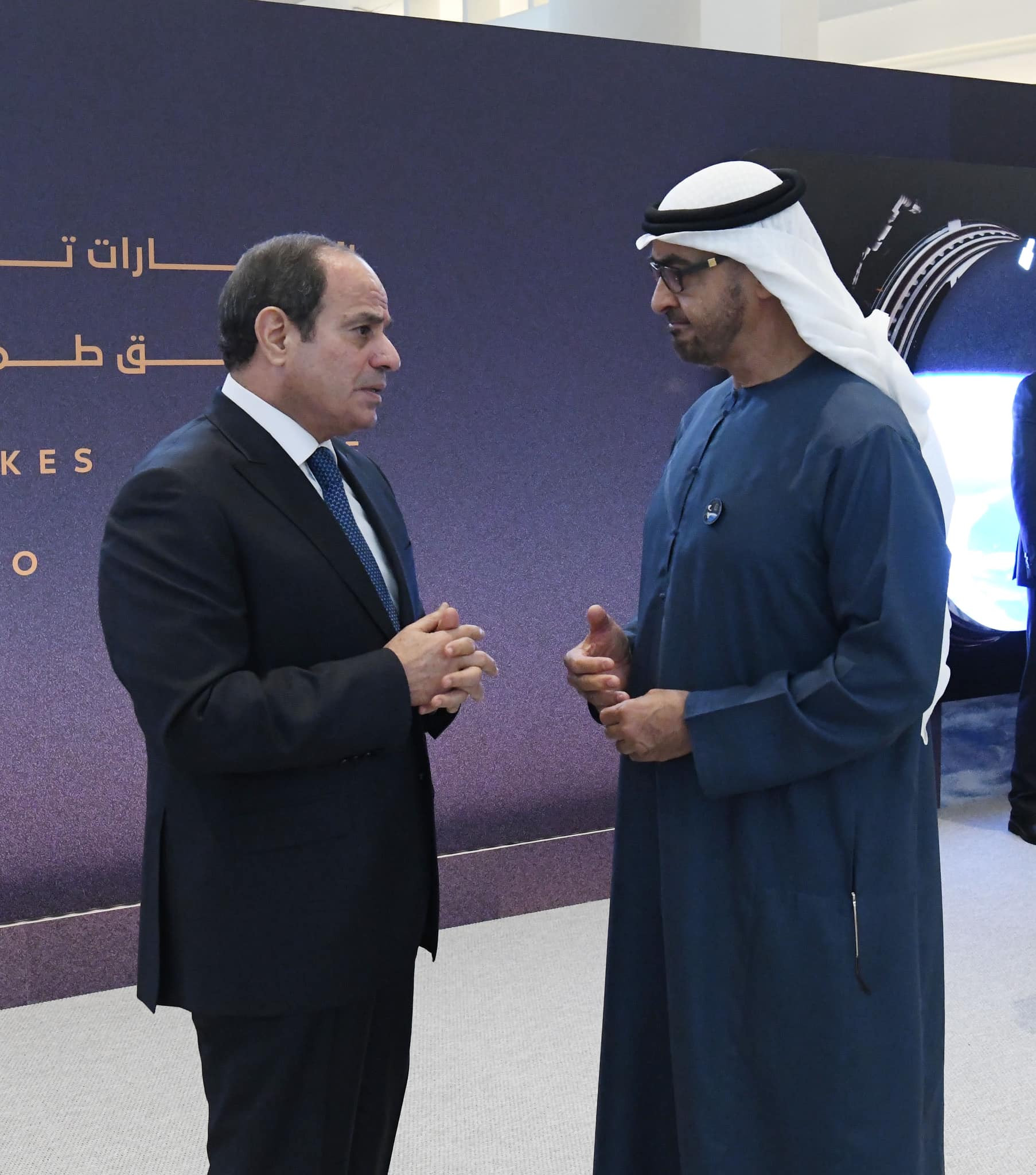 السيسي وبن زايد