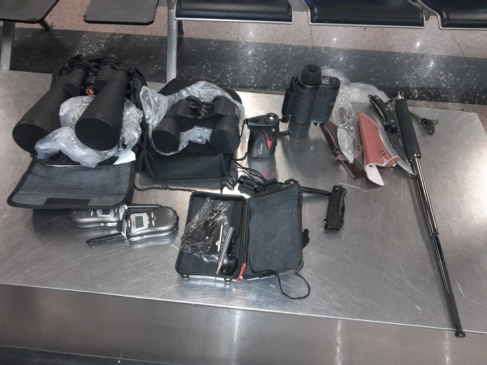 محضر ضبط جمركي