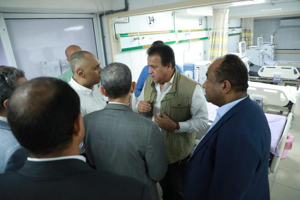 وزير الصحة في المحلة