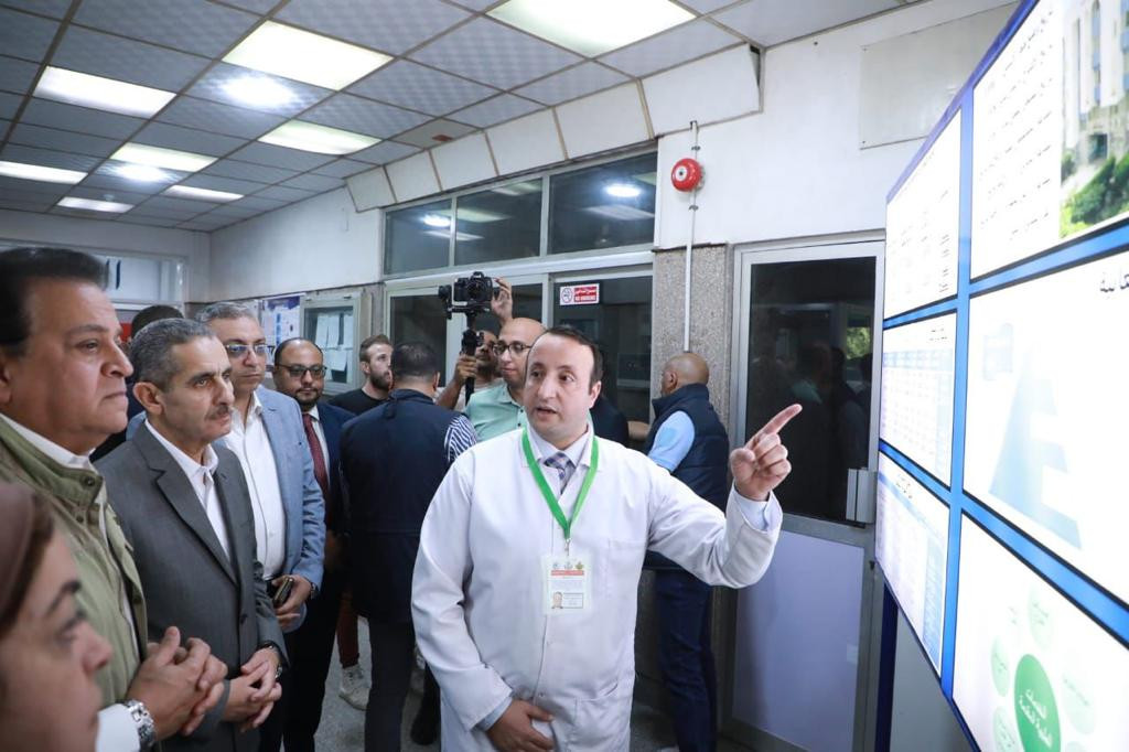 وزير الصحة في المحلة