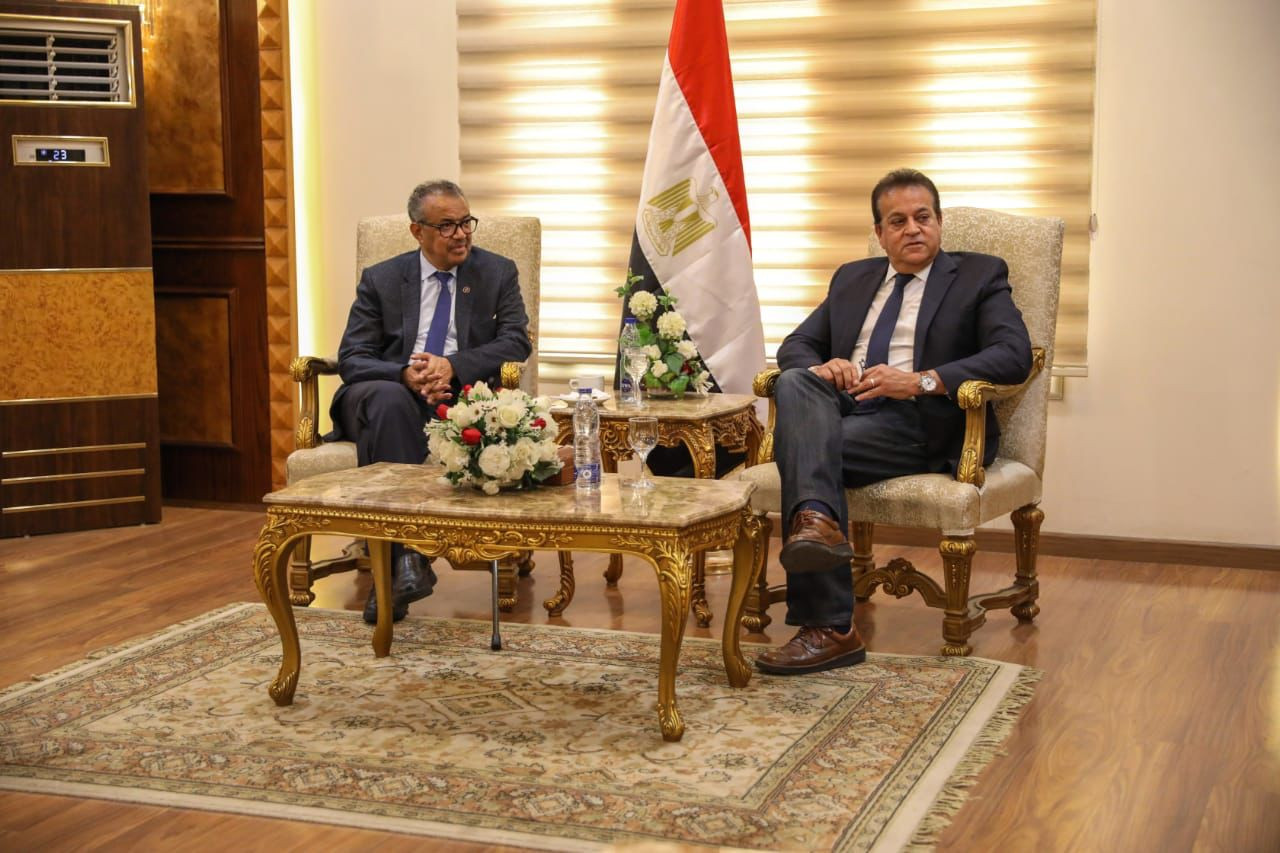 وزير الصحة ومدير عام منظمة الصحة العالمية