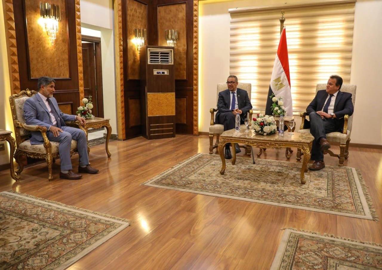 وزير الصحة ومدير عام منظمة الصحة العالمية