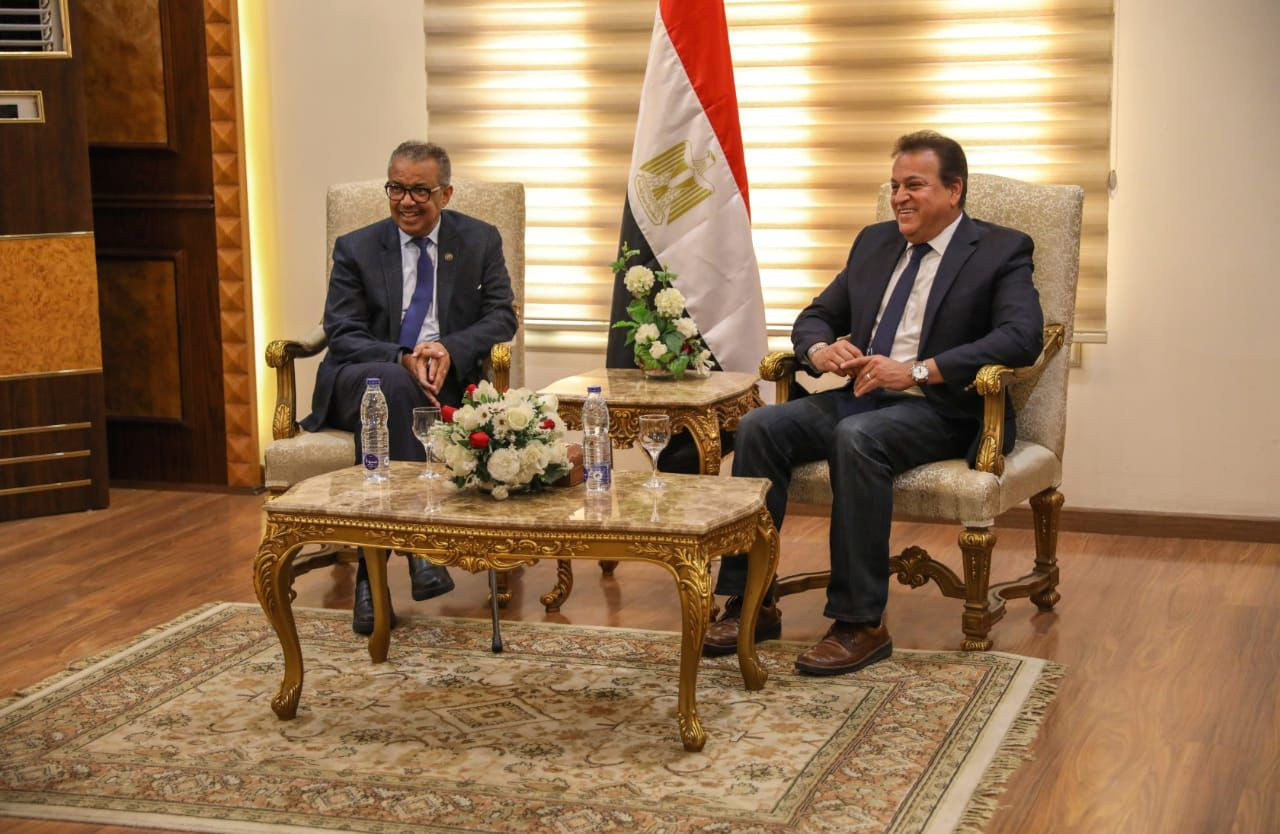 وزير الصحة ومدير عام منظمة الصحة العالمية