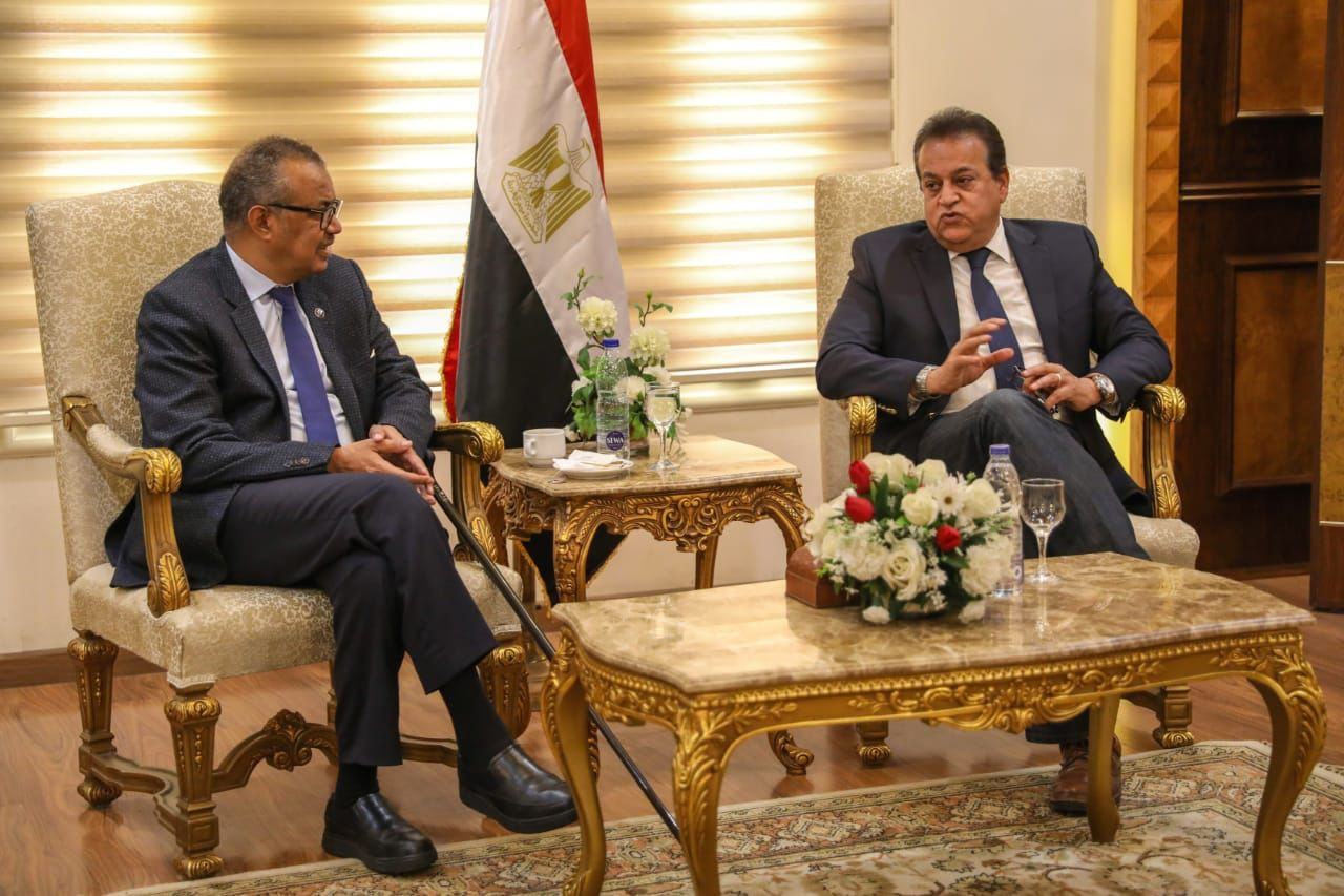 وزير الصحة ومدير عام منظمة الصحة العالمية