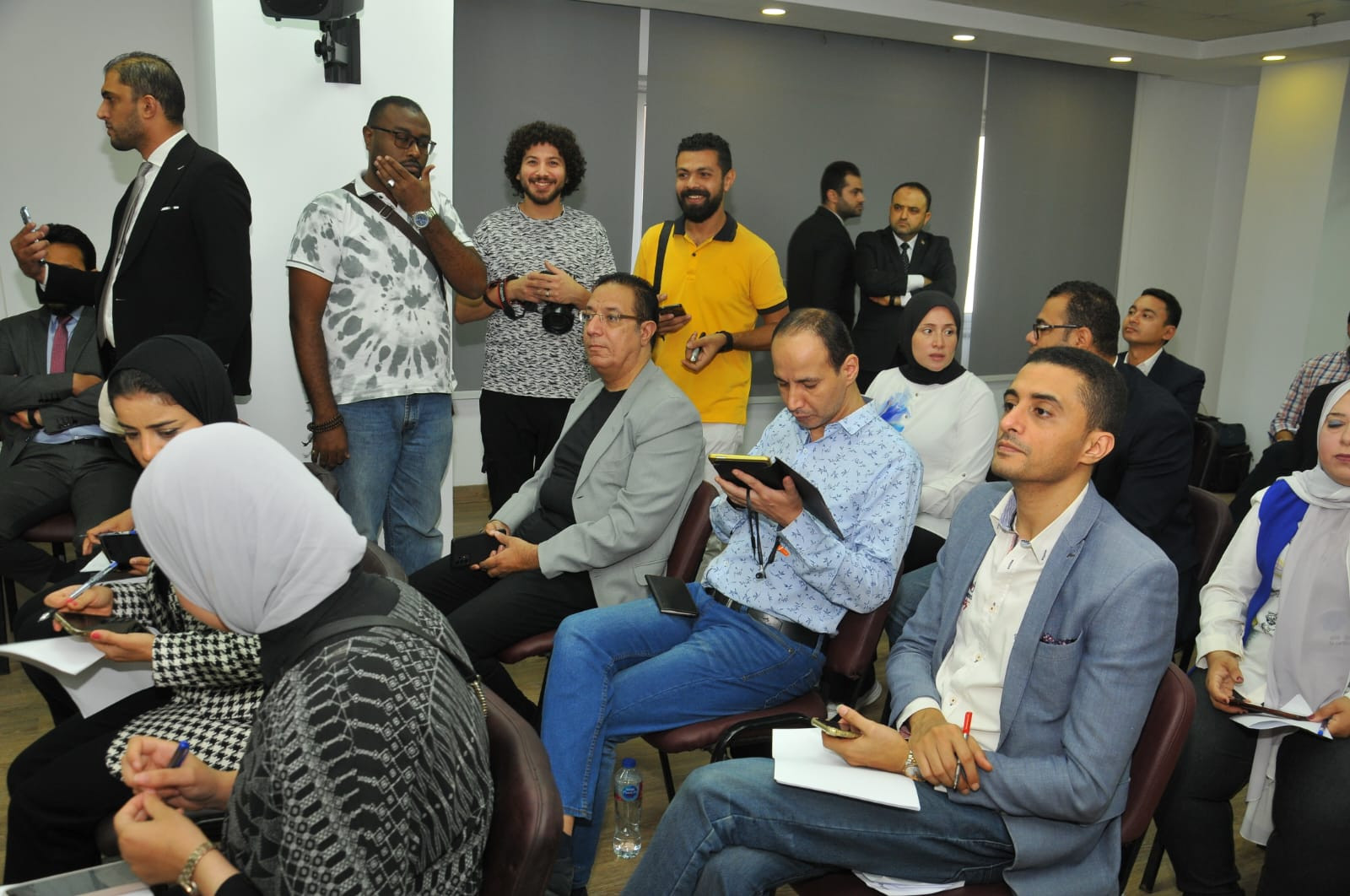 السفير الفلسطيني مؤتمر صحفي