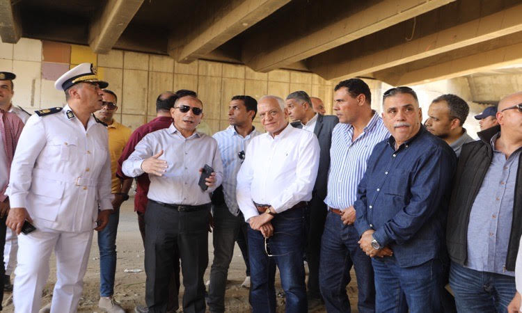 تطوير طريق وترعة المريوطية بقطاع فيصل