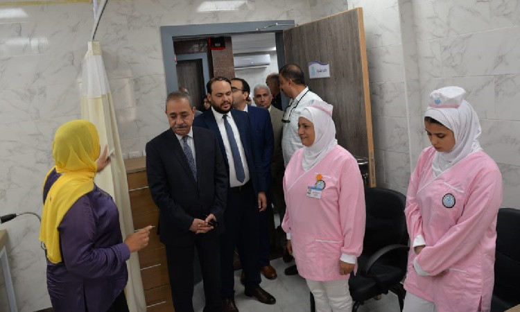 افتتاح  وحدة طب أسرة الشيخ زايد