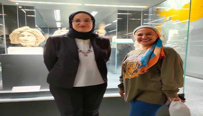 د. ولاء المتحف اليوناني