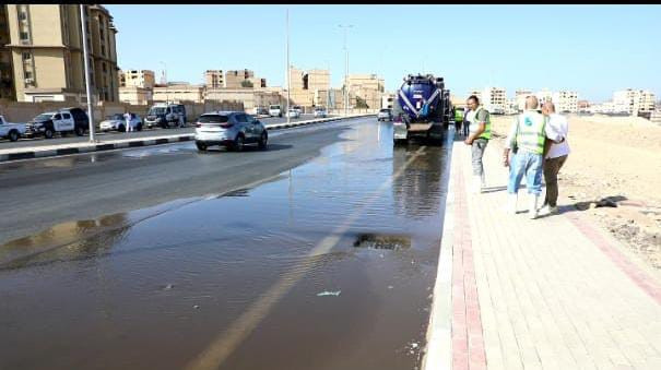 محافظ القاهرة والأمطار