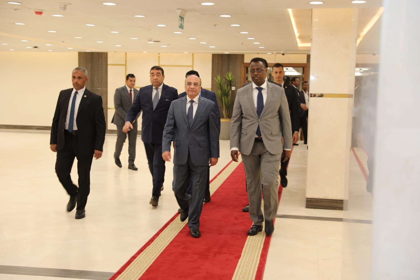 وزير العدل ونظيره الصومالي