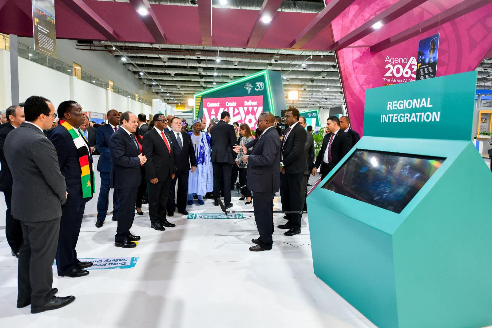 الرئيس يفتتح معرض التجارة البينية الإفريقية