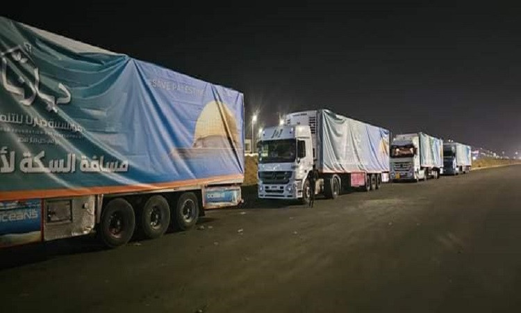 لتحالف الوطنى ومؤسسات المجتمع المدنى ودورهم لدعم أهلينا فى غزة