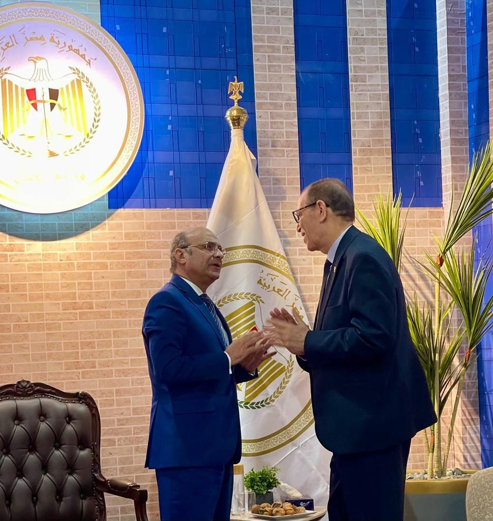 وزير العدل ورئيس النيابة الإدارية